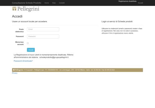 
                            5. Login - Pellegrini spa