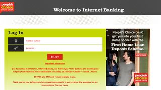 
                            10. Login - People's Choice Credit Union