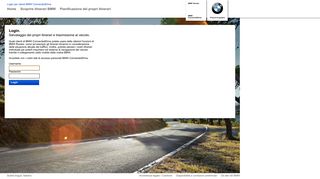 
                            5. Login per clienti BMW ConnectedDrive - BMW Routes