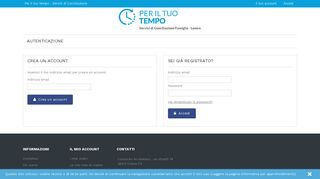 
                            8. Login - Per il Tuo Tempo - Servizi di Conciliazione