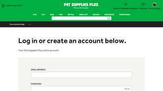 
                            13. Login - Pet Supplies Plus