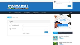 
                            8. Login | Pharma Dost