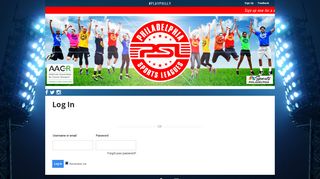 
                            6. Login : Philly Leagues