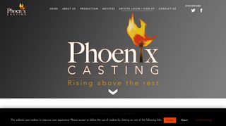 
                            12. LOGIN - Phoenix Agency - Phoenix Casting Agency