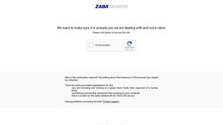
                            2. Login Phone and Address | Zabasearch.com Free People Search ...