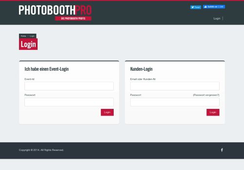 
                            2. Login | PHOTOBOOTH-PRO