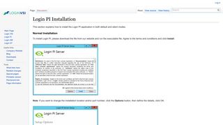 
                            5. Login PI Installation - Login VSI Documentation