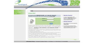 
                            1. Login Piani - Fondirigenti