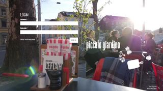 
                            11. Login | Piccolo Giardino