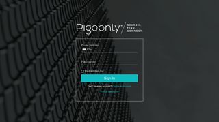 
                            1. Login - Pigeonly