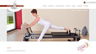 
                            1. Login - Pilates K.Schaps