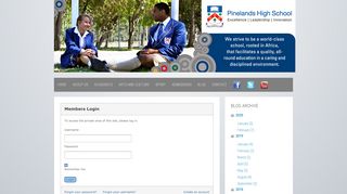 
                            11. login - Pinelands High School