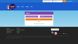 
                            12. Login - PingoBingo