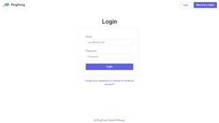 
                            6. Login - PingPong