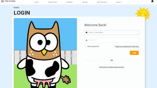 
                            4. Login - Pink Cat Studio