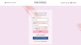 
                            9. Login - Pink Parcel