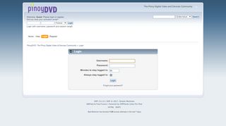 
                            1. Login - PinoyDVD