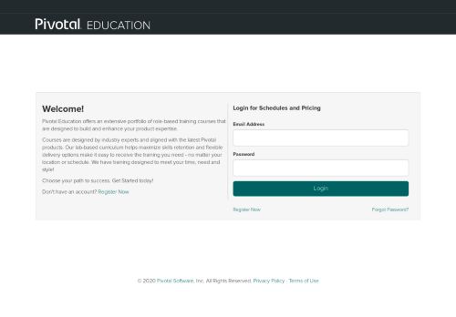 
                            13. Login - Pivotal Academy