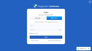 
                            3. Login - Plagiarism - Plagiarism Software