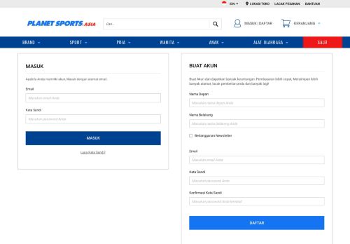 
                            6. Login - PlanetSports Asia