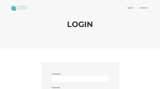 
                            2. Login - Planned and Present