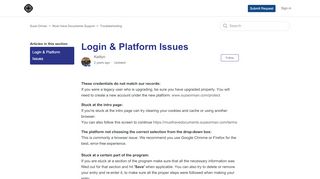 
                            4. Login & Platform Issues – Suze Orman