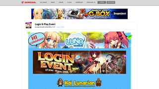 
                            5. Login & Play Event - Be Cool With Gemscool. Game Portal No. 1 di ...