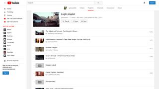
                            1. LogIn playlist - YouTube