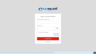 
                            1. Login - PlayMillion - Spela de bästa online casinospelen