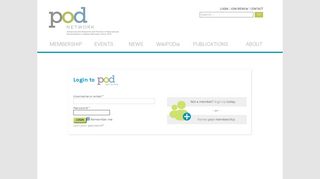 
                            3. Login - POD Network: Professional and Organizational ...