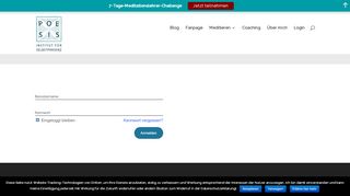 
                            2. Login - Poesis Institut