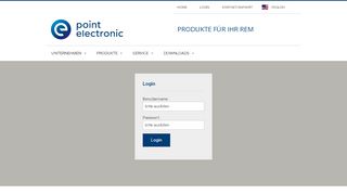 
                            3. Login – point electronic