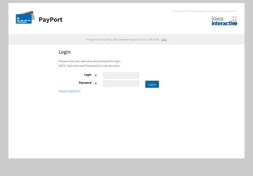 
                            4. Login - Point-of-Sale Payments
