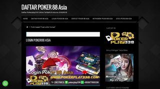 
                            5. login poker lounge | DAFTAR POKER 88 Asia