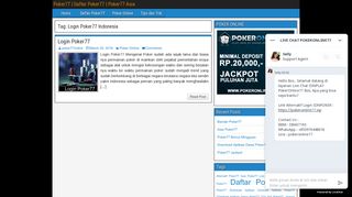 
                            5. Login Poker77 Indonesia | Poker77 | Daftar Poker77 | Poker77 Asia