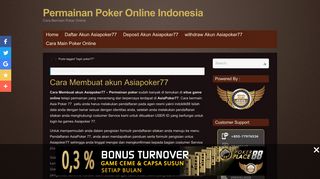 
                            4. login poker77 | Permainan Poker Online Indonesia