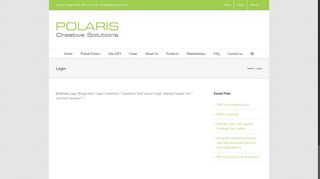 
                            7. Login – POLARIS Creative Solutions