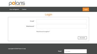 
                            3. Login - Polaris pensioenen