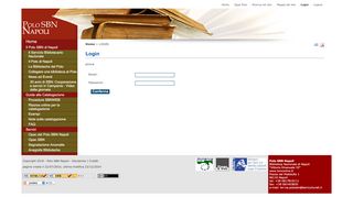 
                            6. Login - Polo SBN Napoli - Biblioteca Nazionale di Napoli