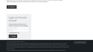 
                            9. Login - Porsche Österreich