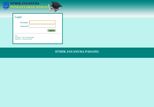 
                            2. Login - Portal Akademik - STMIK Jayanusa