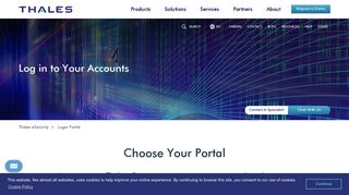 
                            11. Login Portal | Customer and Partner Portal | Thales eSecurity