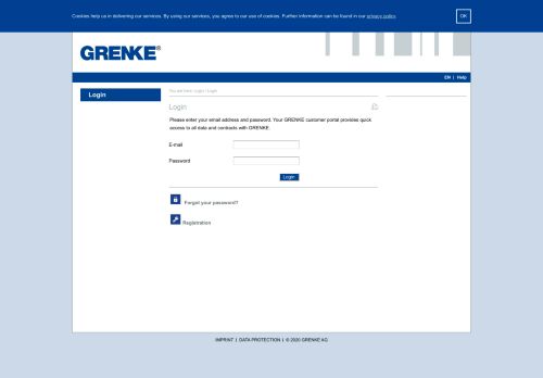 
                            8. Login :: Portal del cliente GRENKE - GRENKE Customer Portal