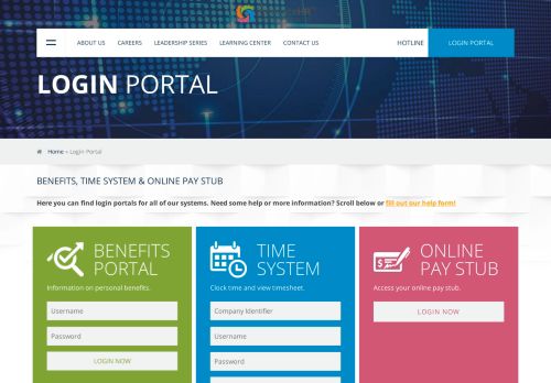 
                            4. Login Portal - innovateHR