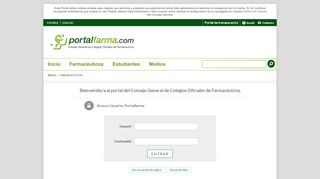 
                            3. Login - Portalfarma