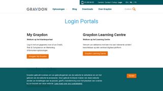 
                            1. Login Portals | Graydon BE