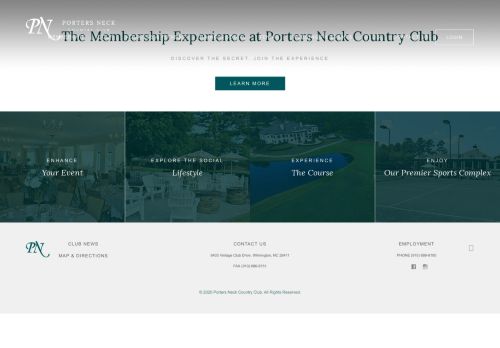 
                            4. Login - Porters Neck Country Club