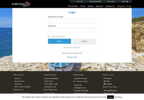 
                            7. Login | Portugal.com