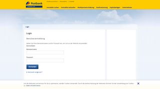 
                            13. Login - Postbank Immobilien - Der Immobilienmakler der Postbank