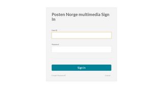 
                            6. Login - Posten Norge multimedia